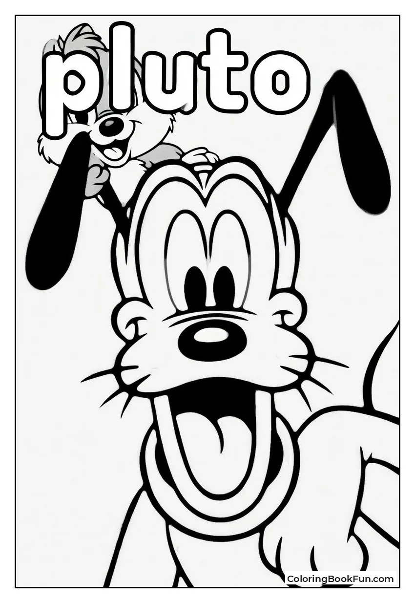 Pluto and Chip 'n' Dale