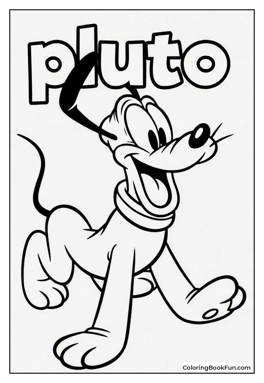 Pluto Chasing Tail