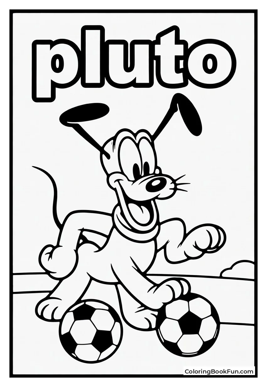 Pluto Soccer Kick
