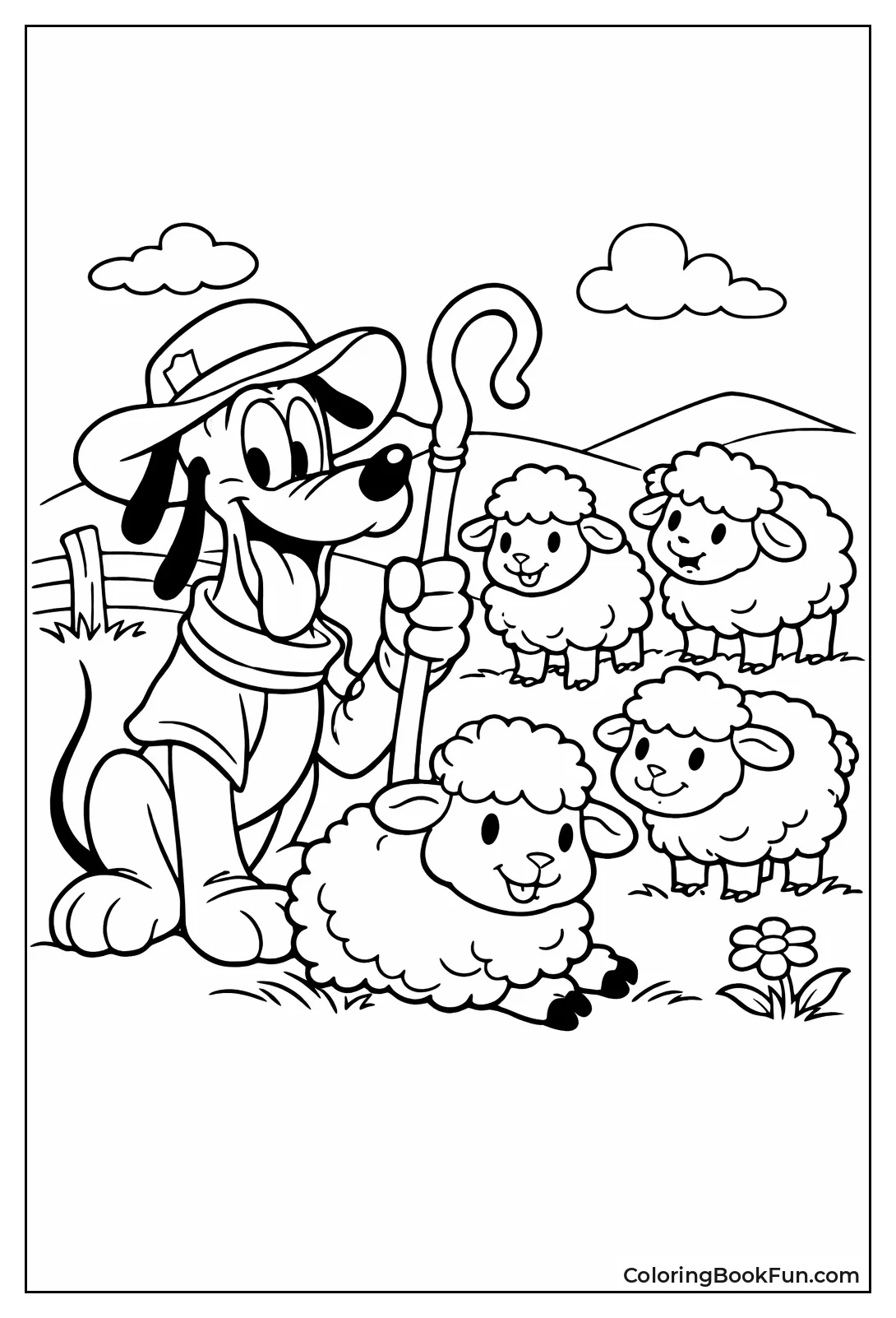 Pluto the Shepherd