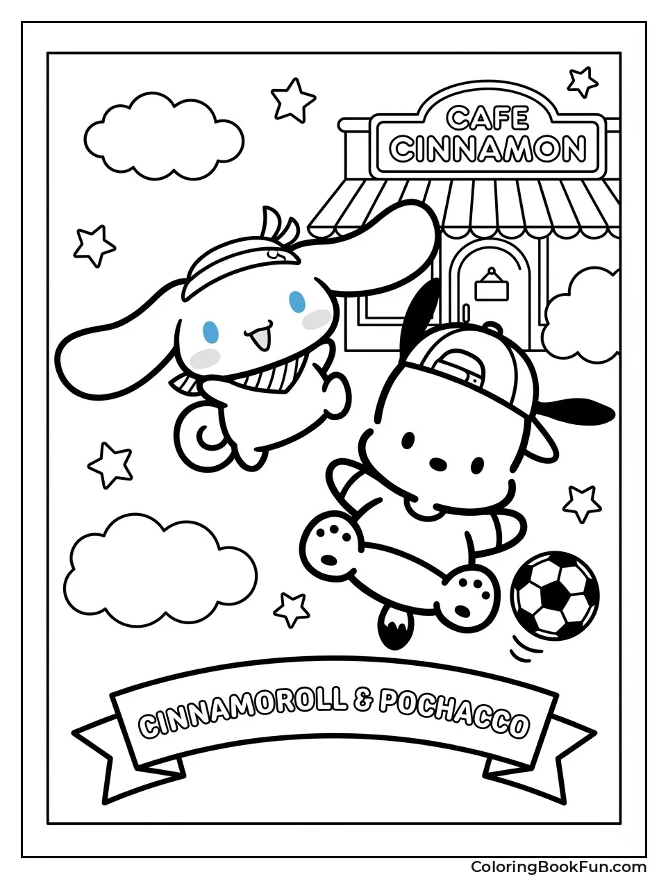 Pochacco and Cinnamoroll Duo