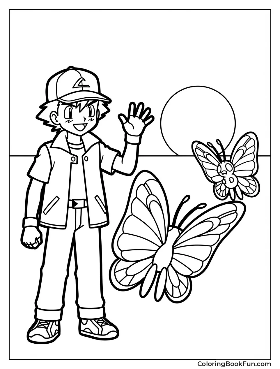 Ash Waves to Butterfree