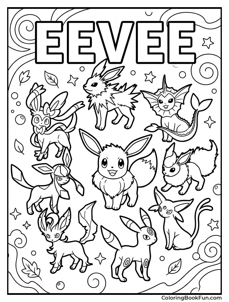 Eevee with Evolutions