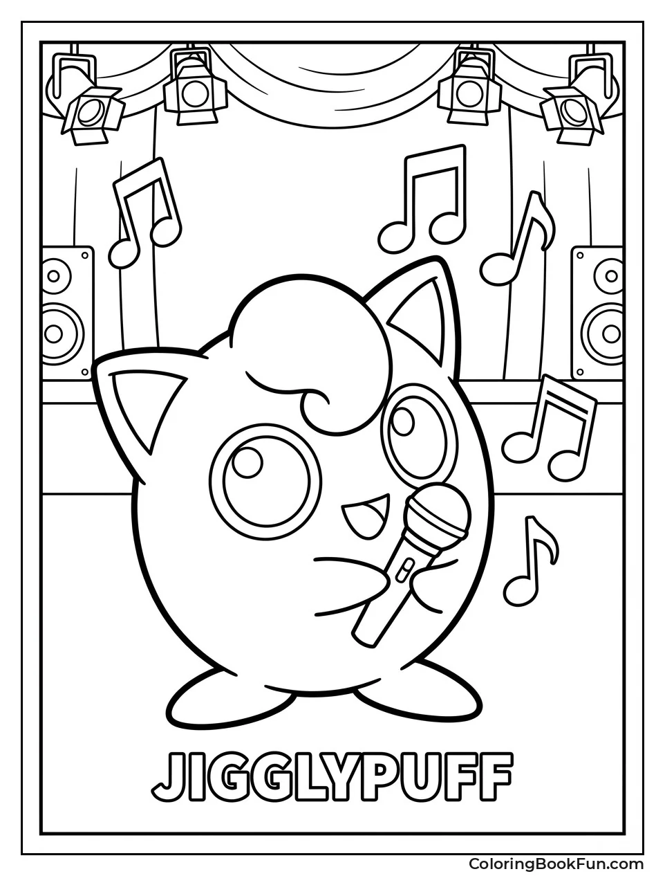 Jigglypuff Singing Loudly