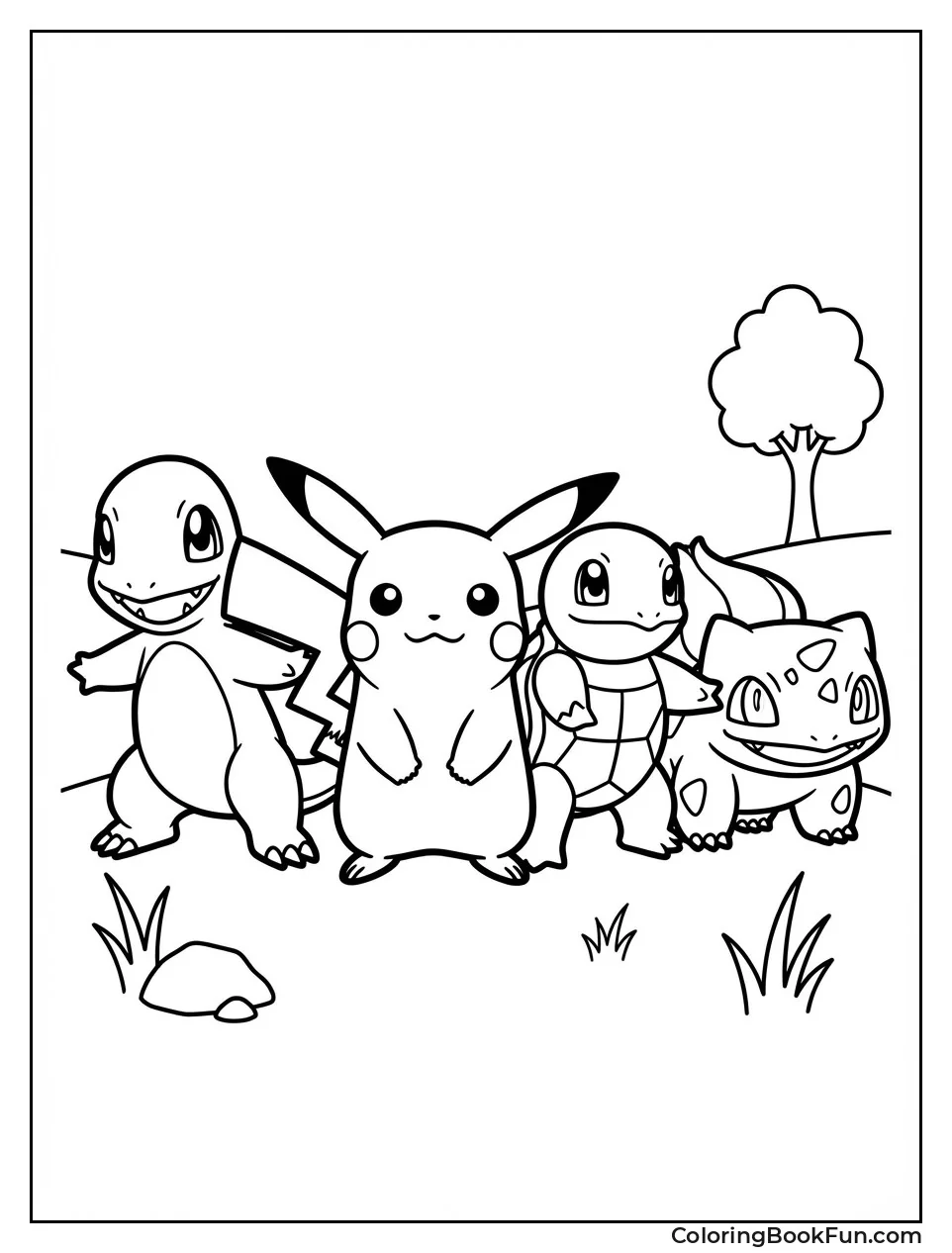 Kanto Starter Team