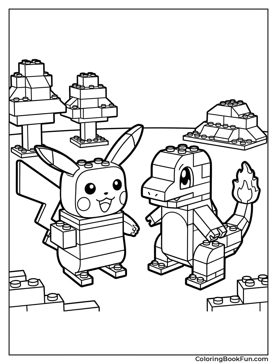 Lego Style Pokemon