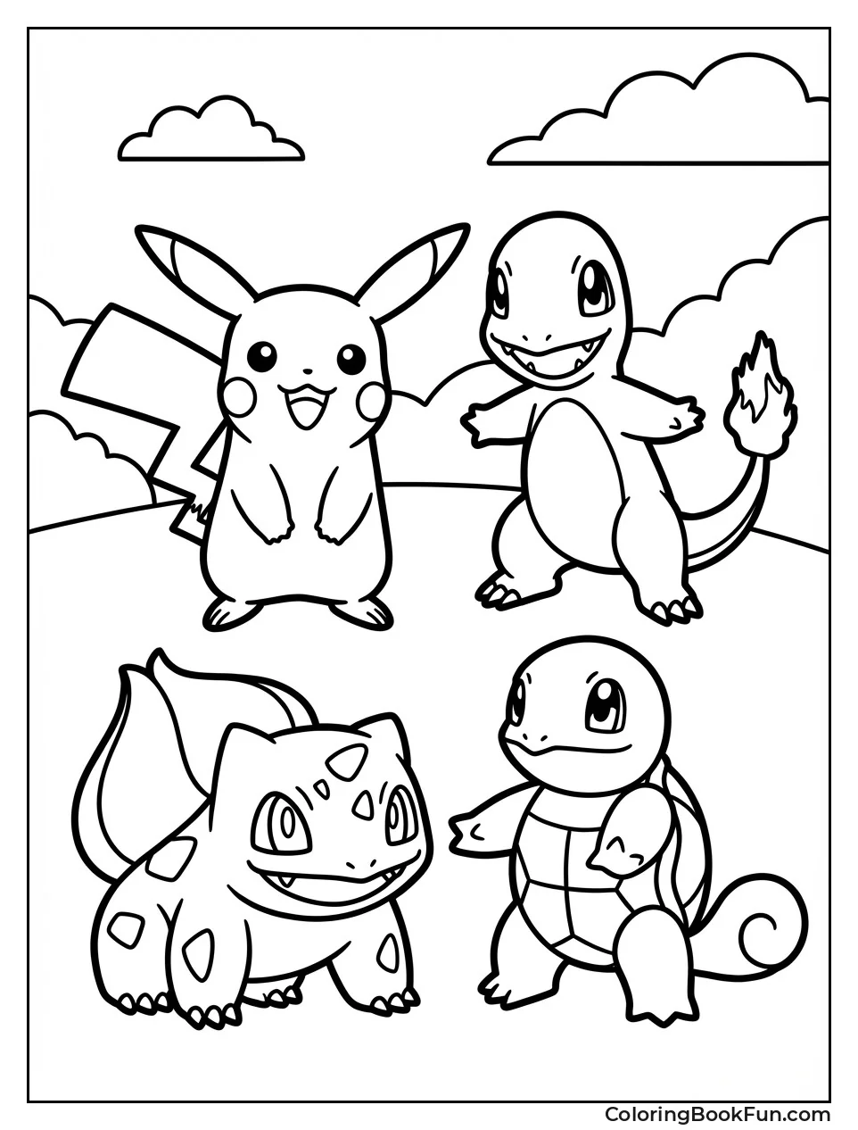 Multiple Pokemon Scene