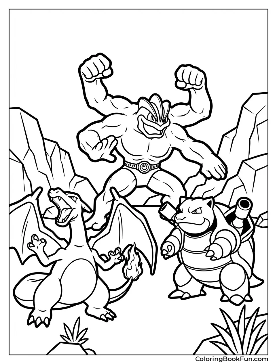 Powerful Pokemon Poses