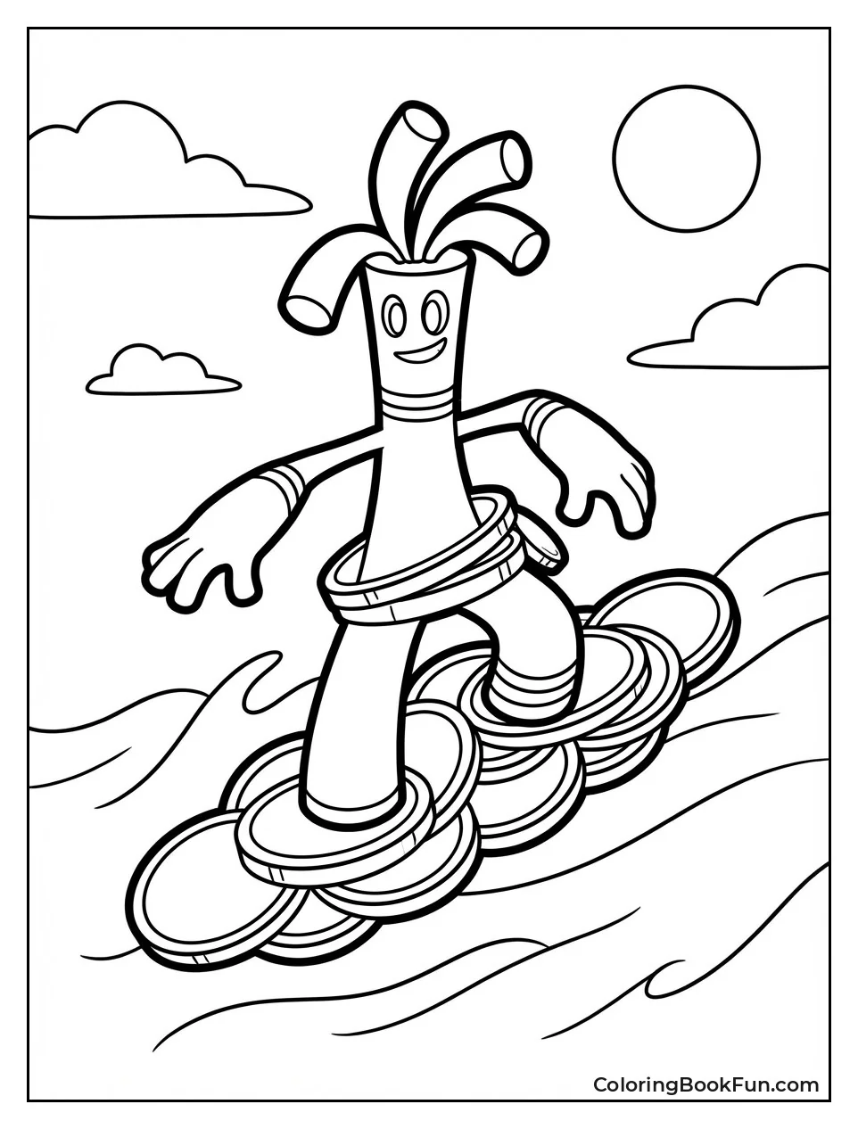 Gholdengo Surfing Coins