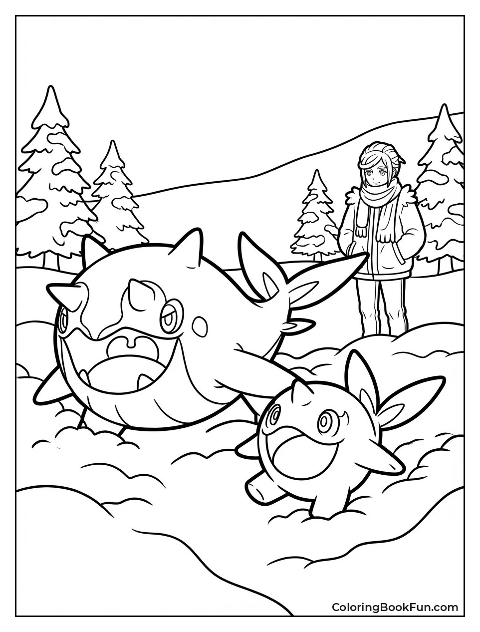 Cetitan Snow Playing