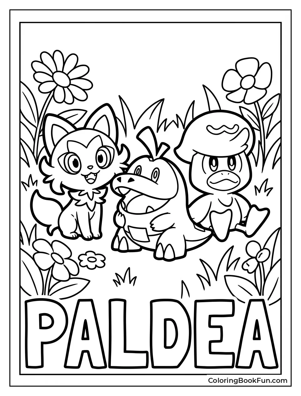 Starters in Grassy Field