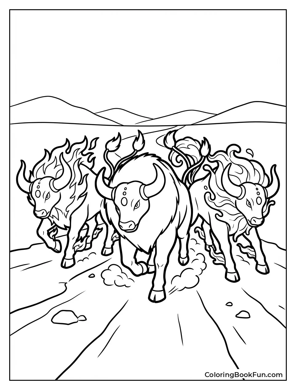 Tauros Trio Charging