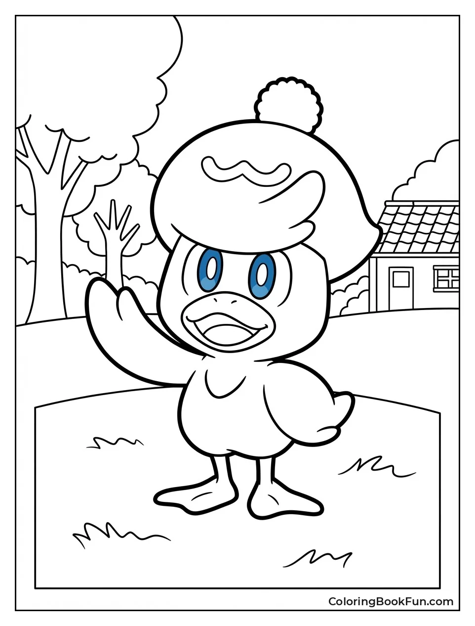 Quaxly Waving Flipper