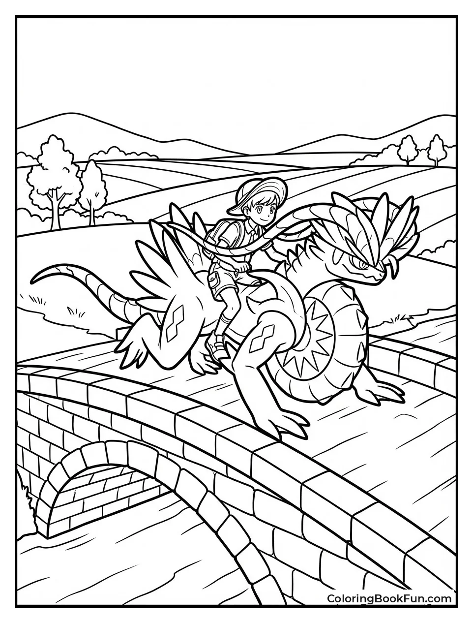 Riding Koraidon Sprint