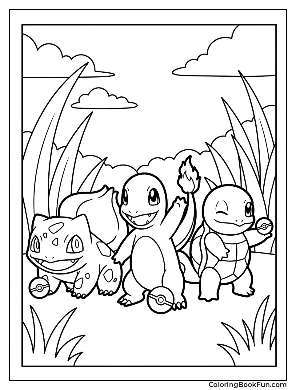 Playful Starter Trio Posing