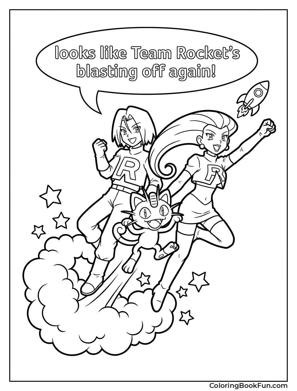 Team Rocket Blasts Off