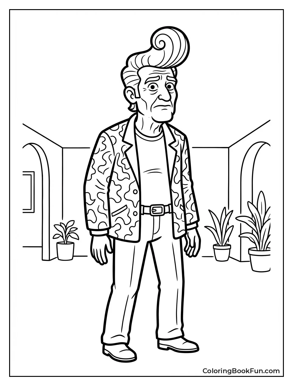 Clavell Dresses as Secret Clive