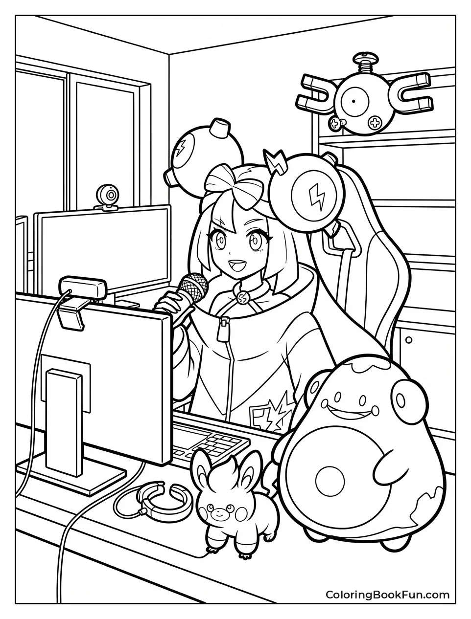 Iono Streams with Electric Pokémon