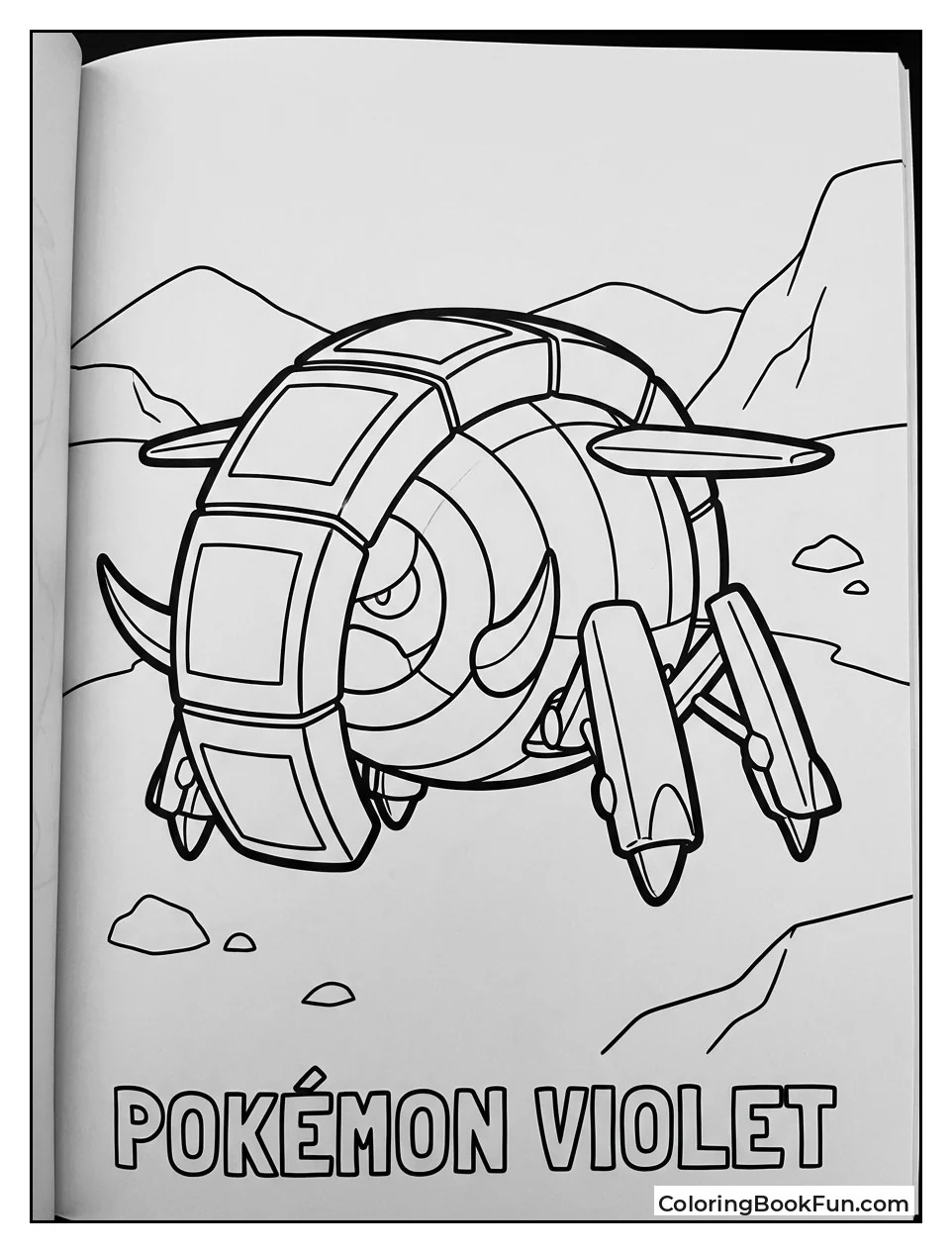 Iron Treads Roams Paldea Terrain