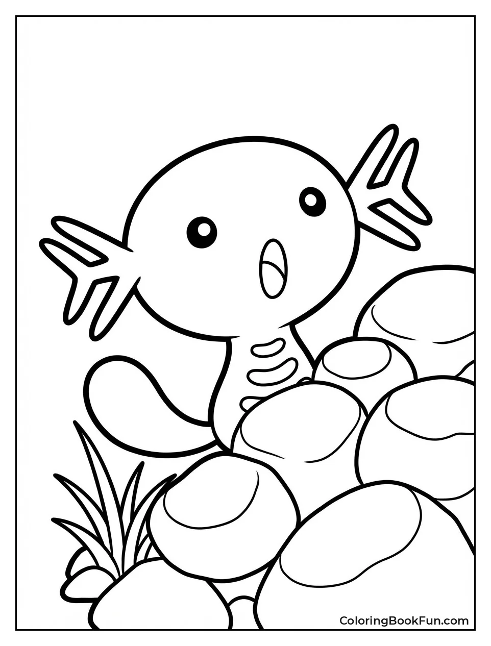 Paldean Wooper Peeks Out Cutely