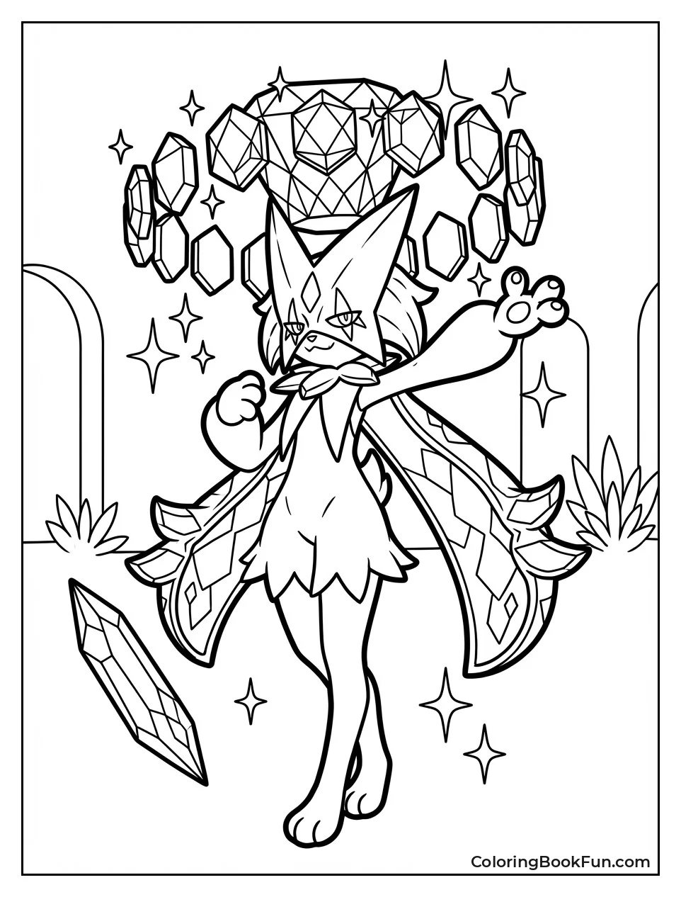 Terastal Meowscarada Sparkles Brightly