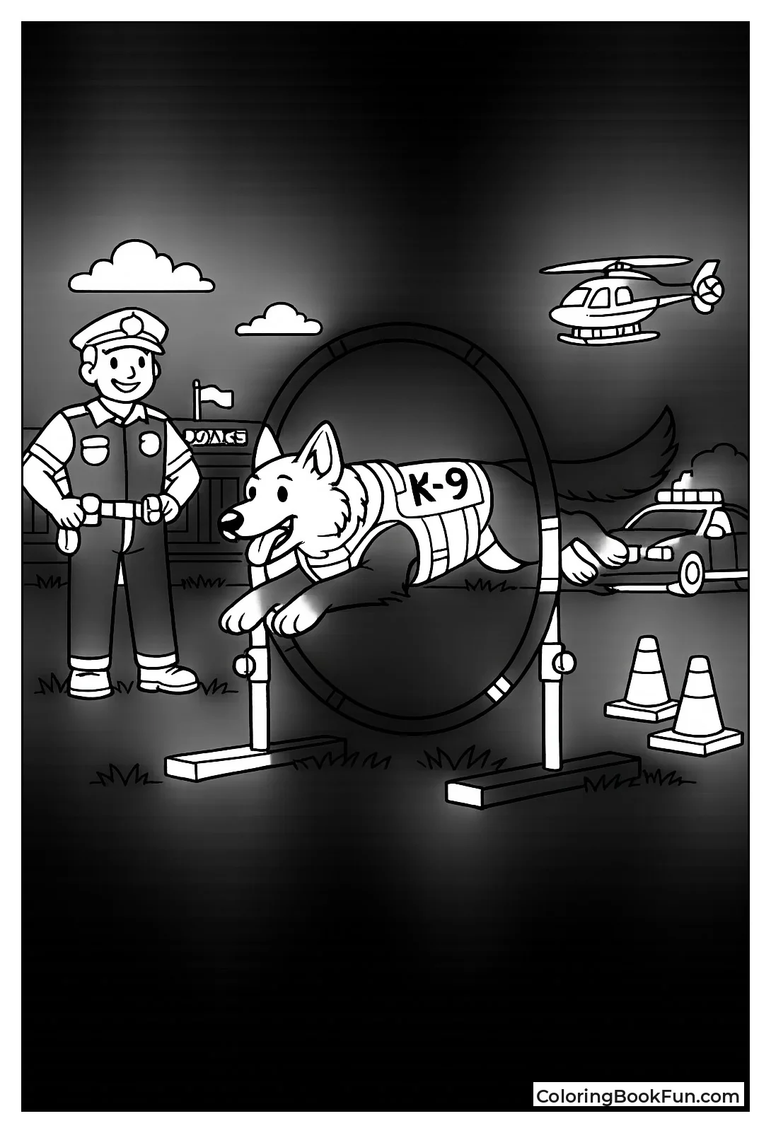 K-9 Dog Training Jump