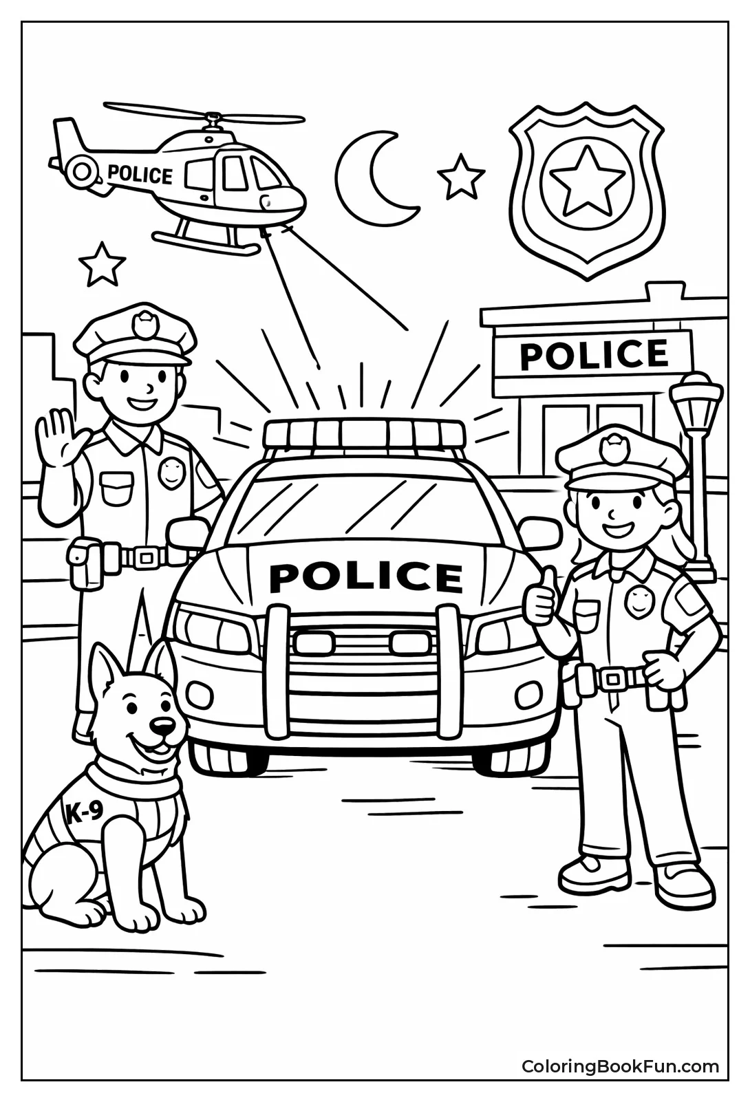 Night Patrol with Lights