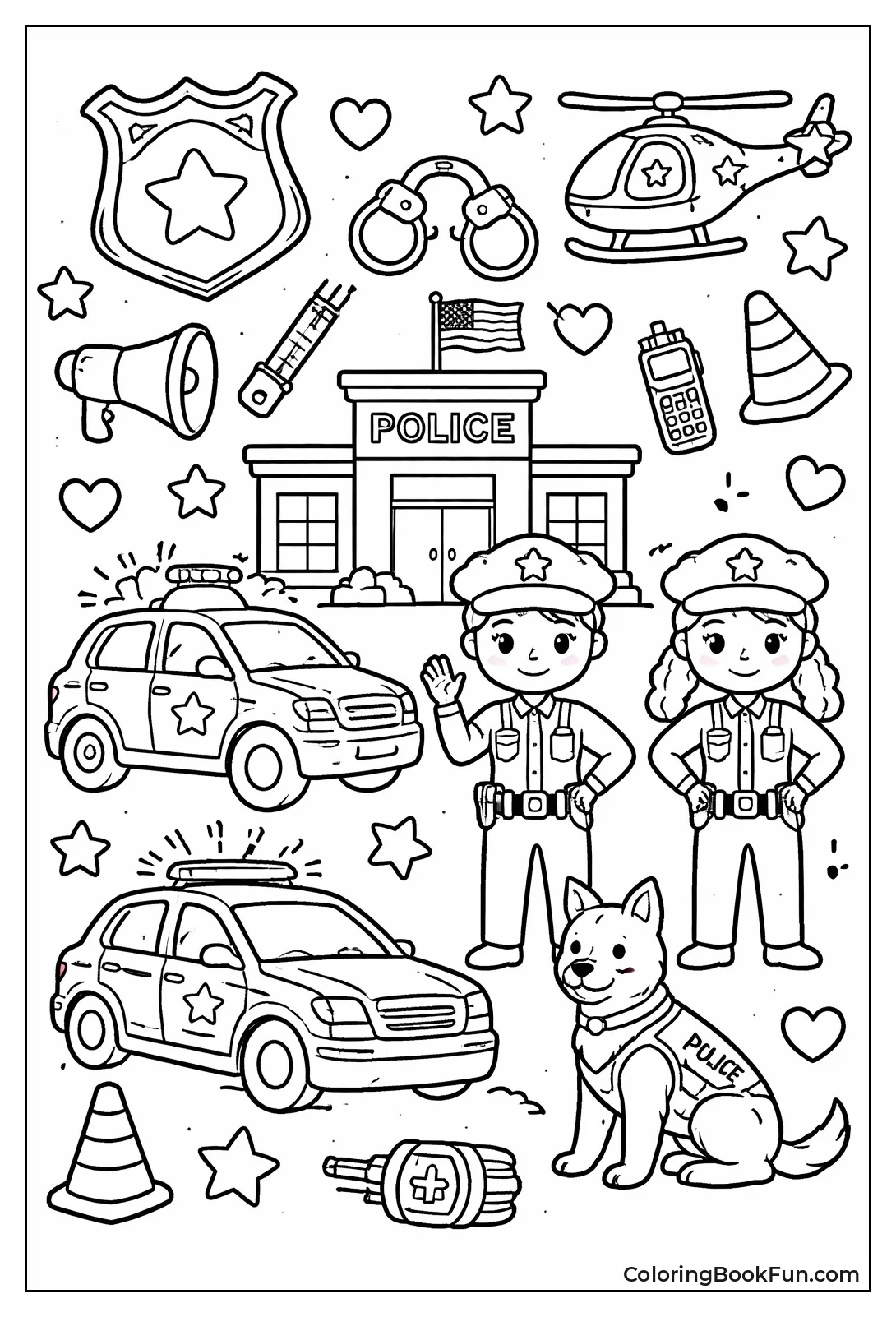 Classic Police Officer Hat