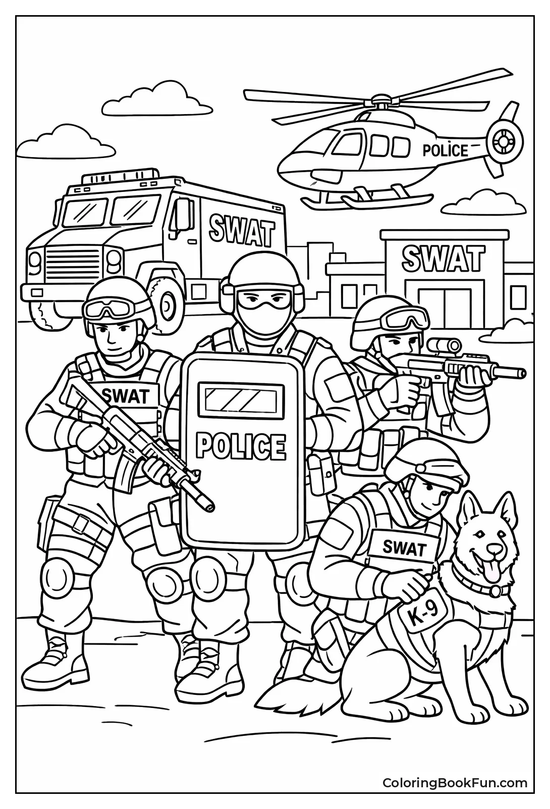 SWAT Team Ready for Duty