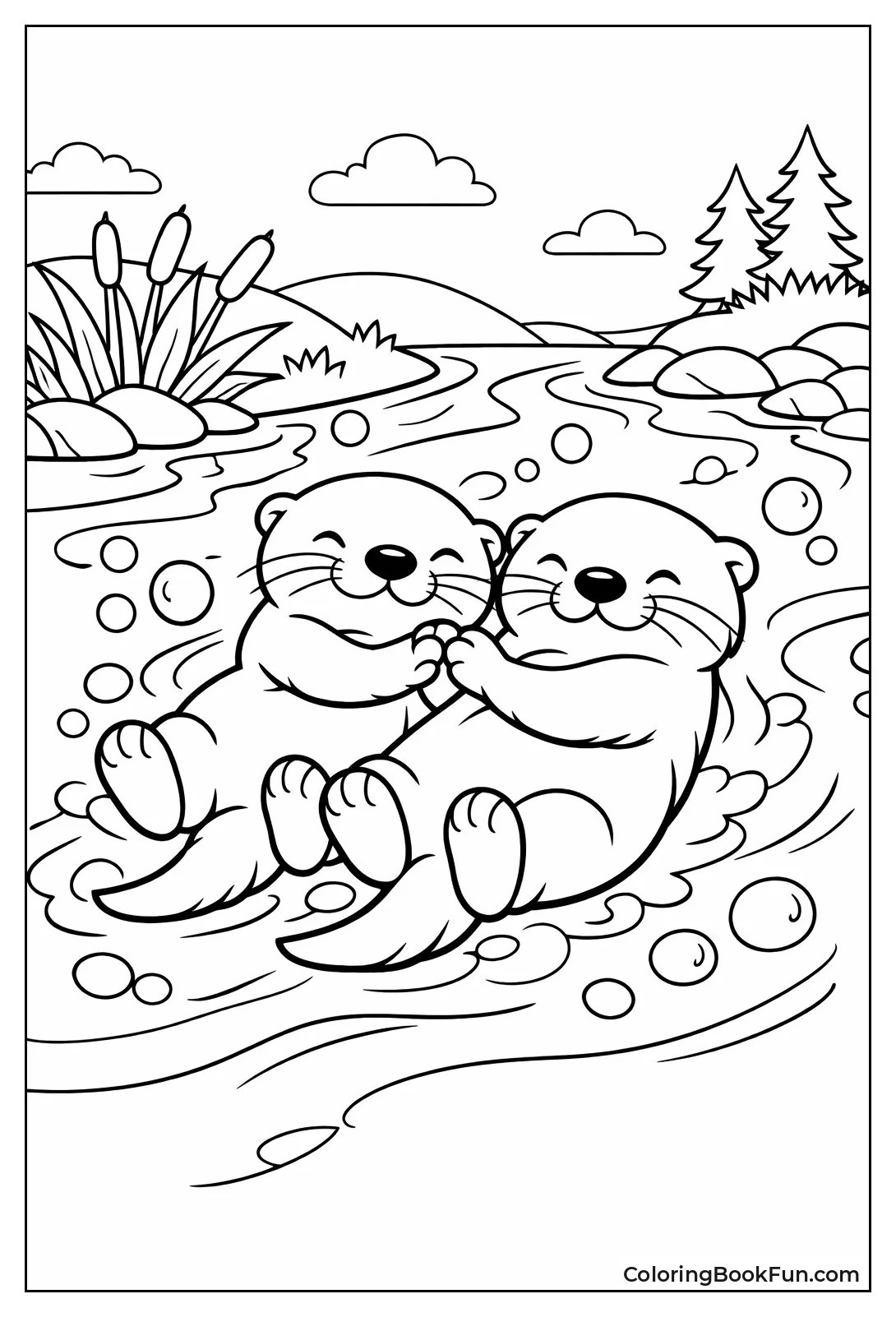 Chubby Otters Float River