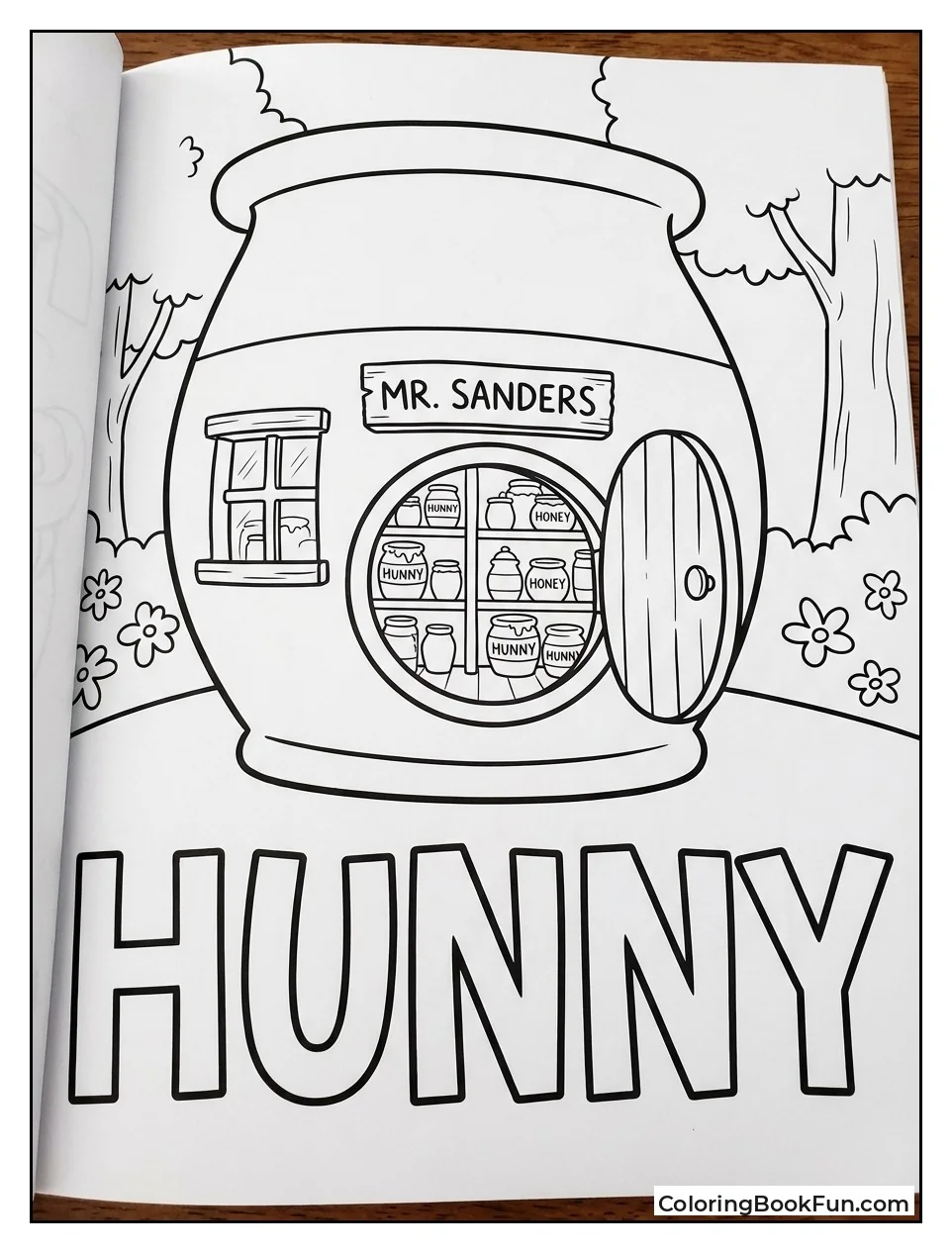 Pooh's Upside-Down Honey Pot House