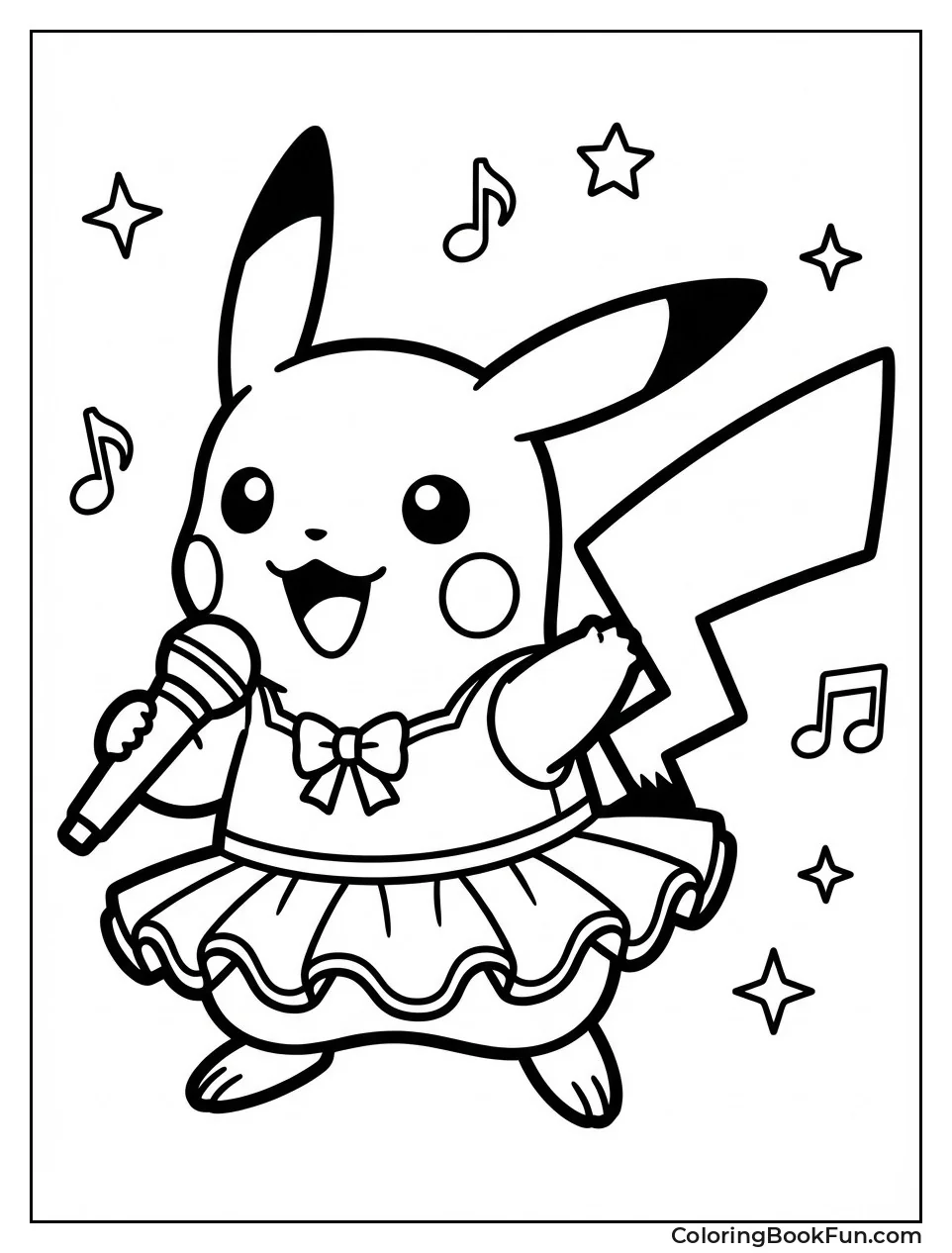 Pop Star Pikachu Sings