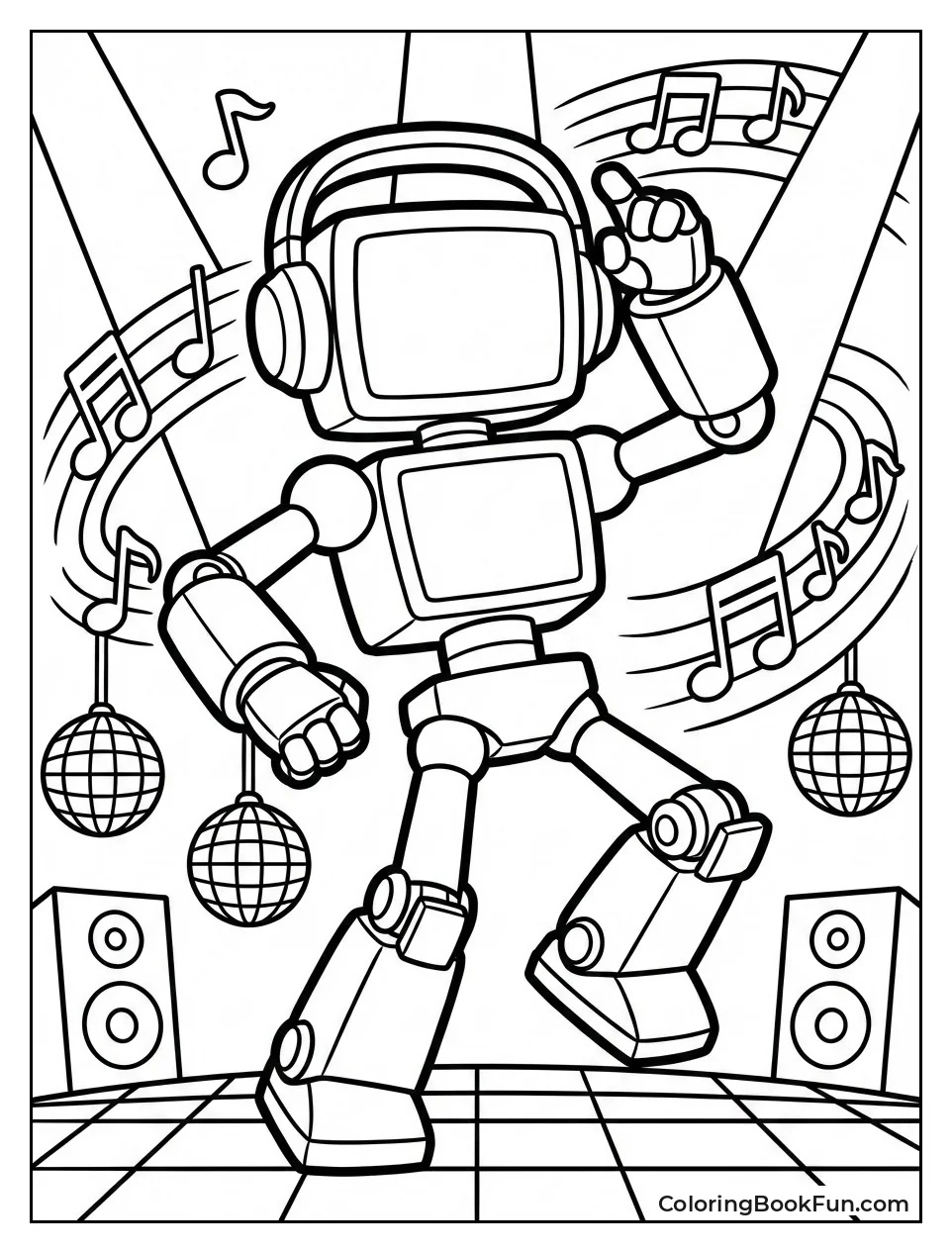 Boogie Bot Dances Groovy