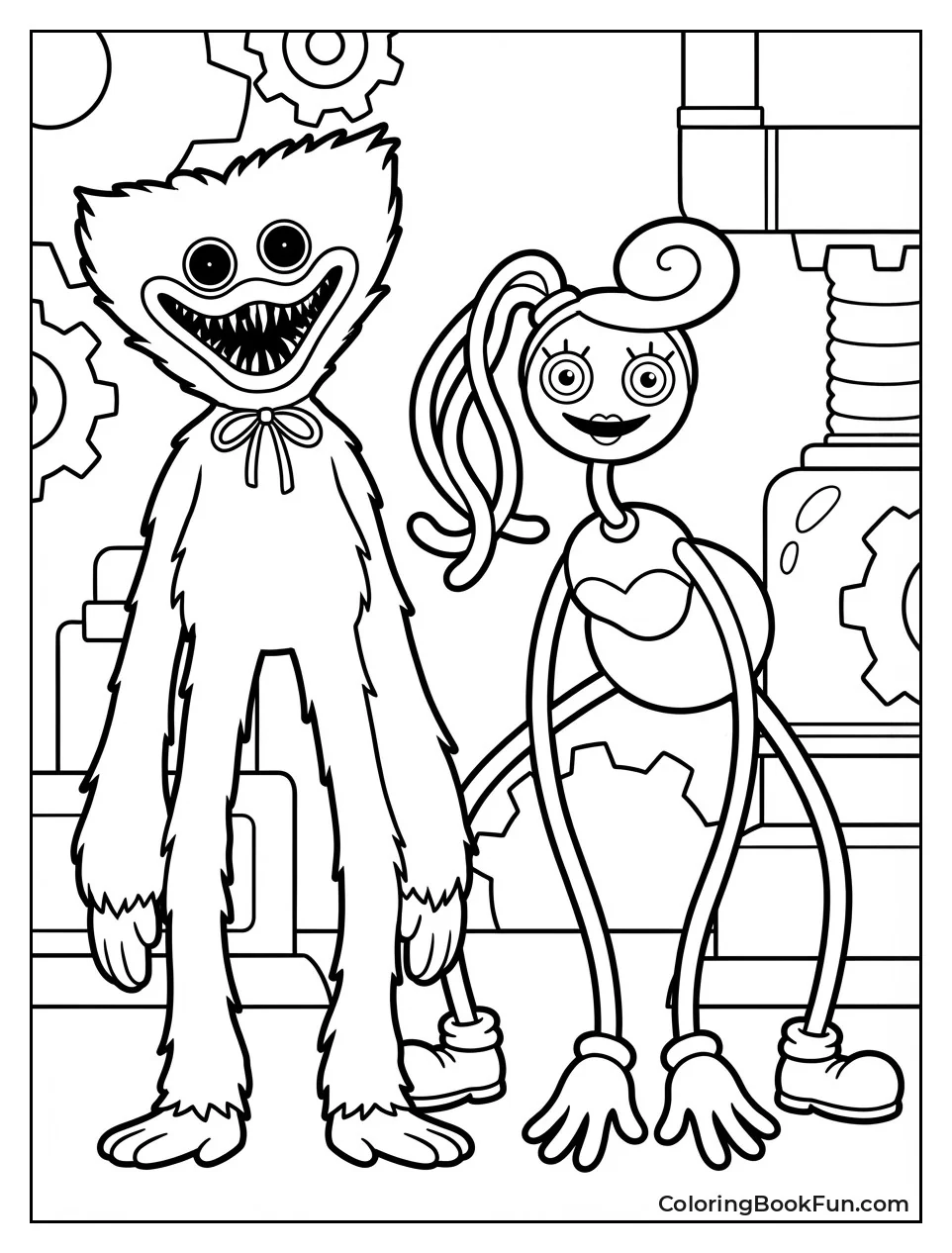 Huggy and Mommy Long Legs