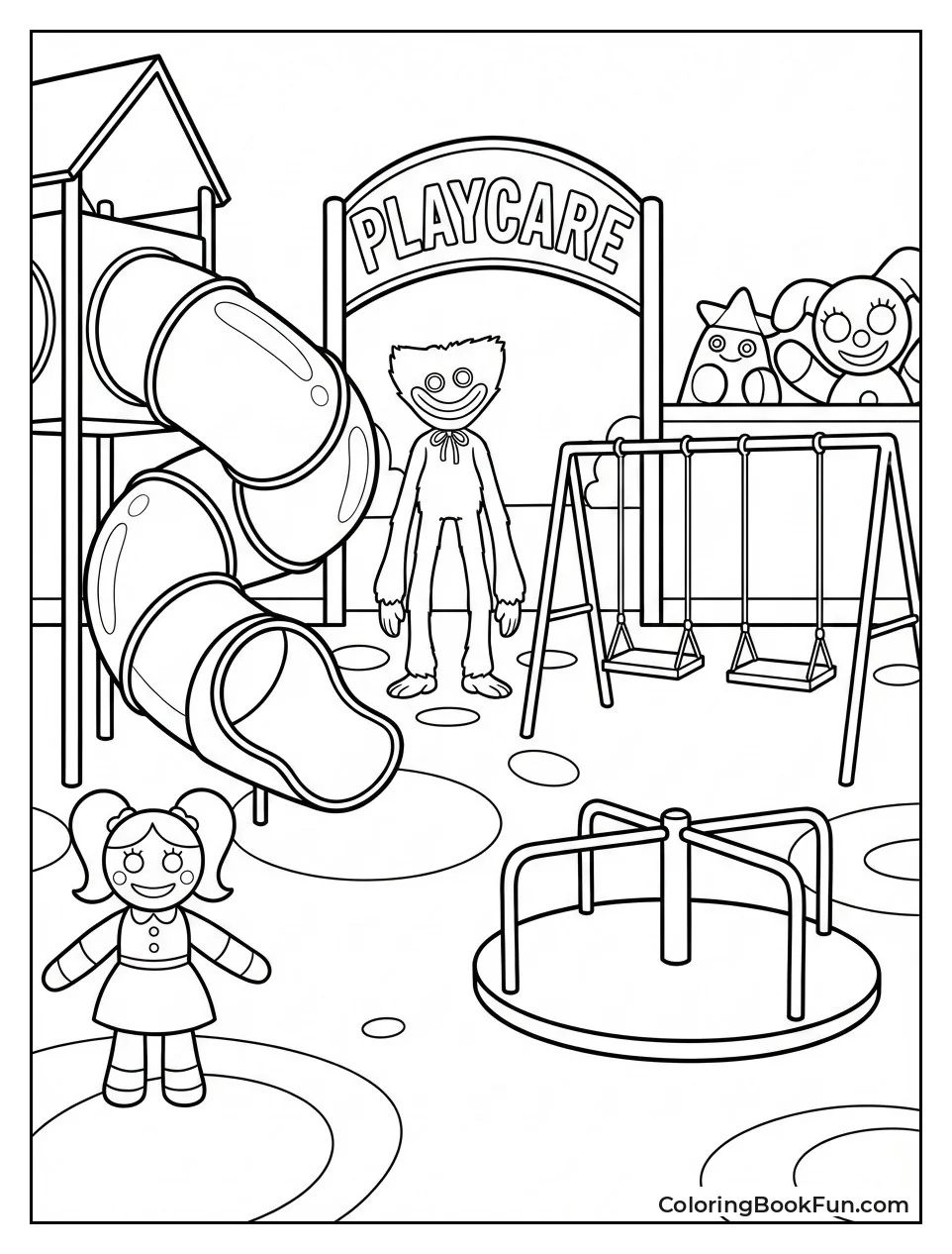 Playcare Playground with Slides