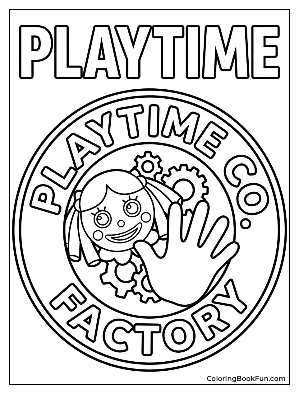 Playtime Logo with Handprint