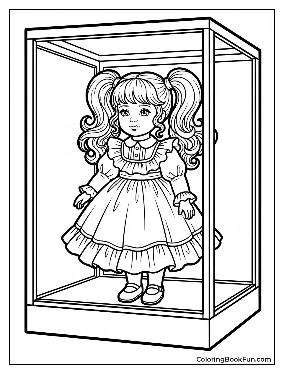 Poppy Doll Stands Gracefully