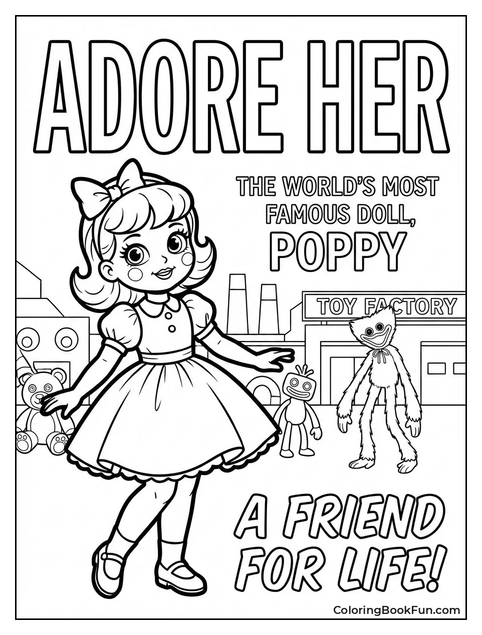 Vintage Poppy Doll Poster