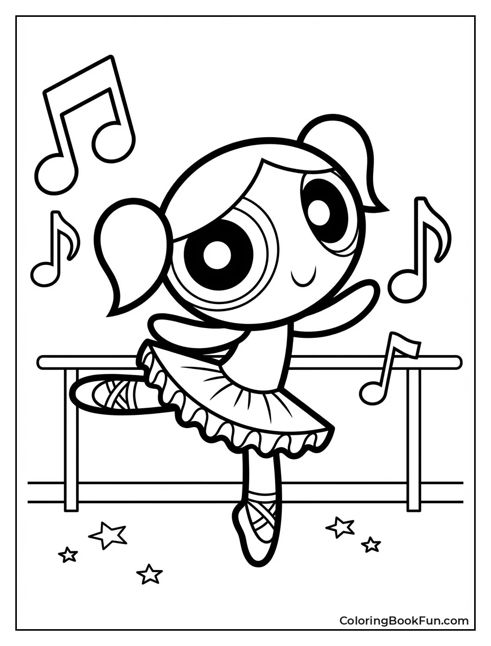 Bubbles Dances in Tutu