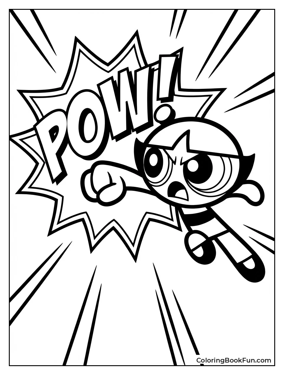 Buttercup Punches with Pow