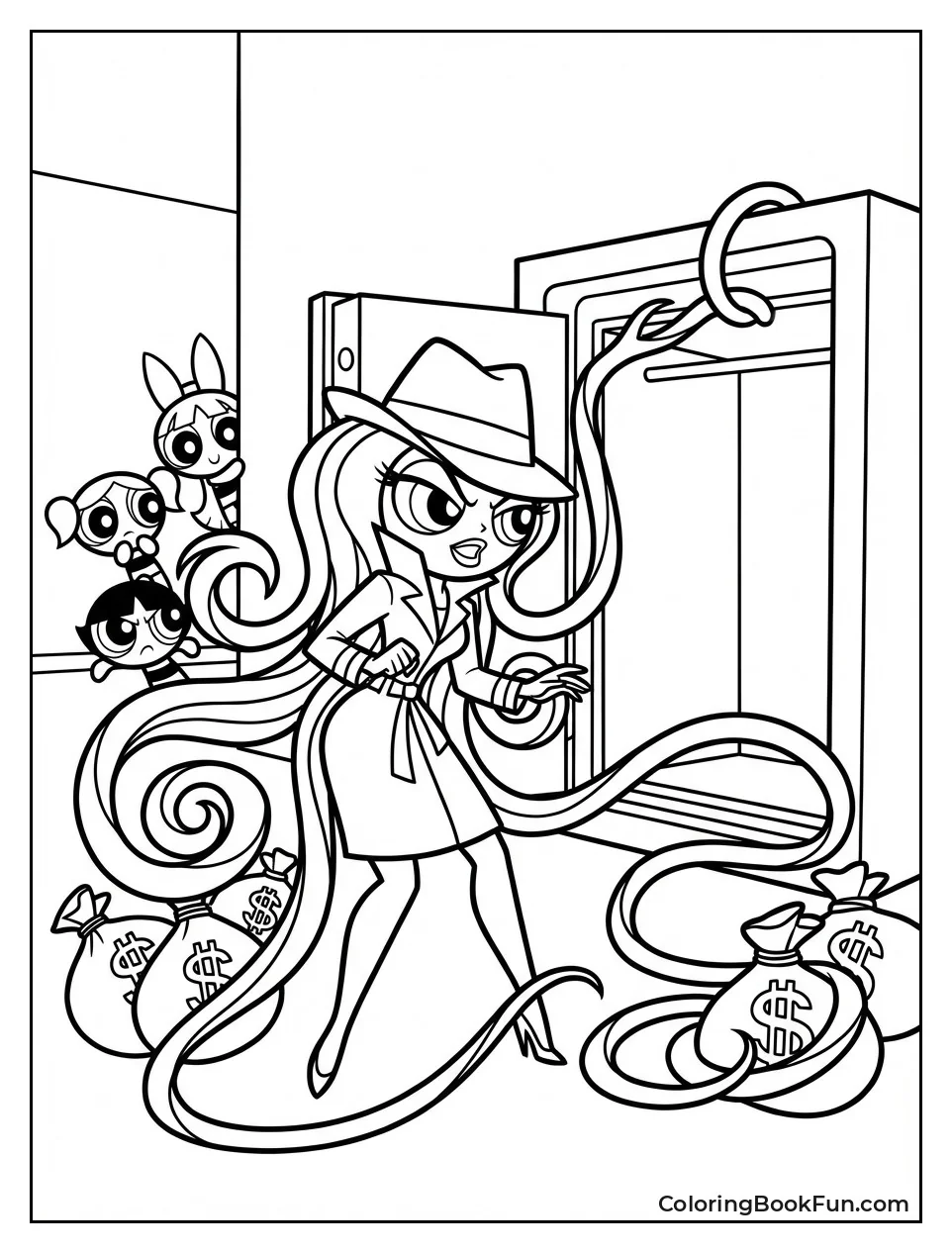 Sedusa Whips Long Hair