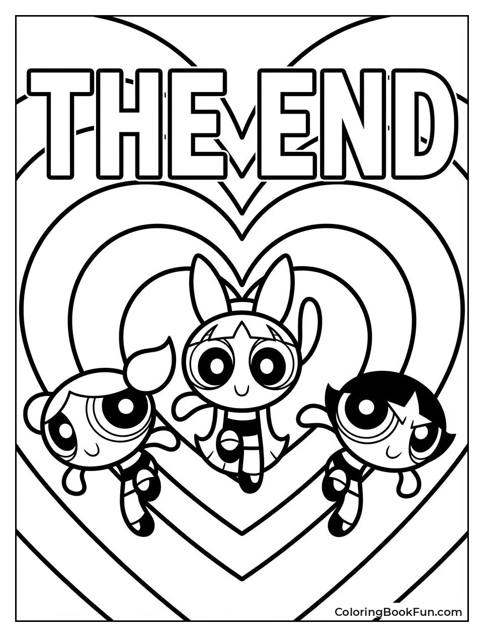 Girls Pose Giant Heart