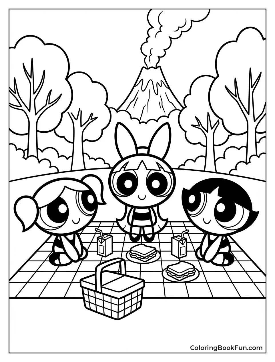 Family Picnics in Park