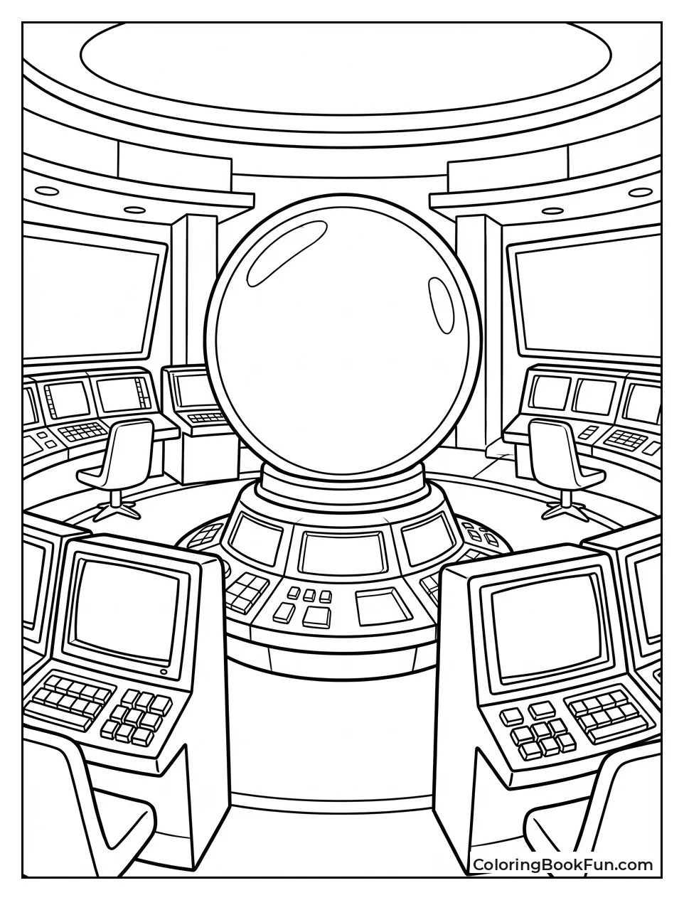 Command Center Glows Brightly