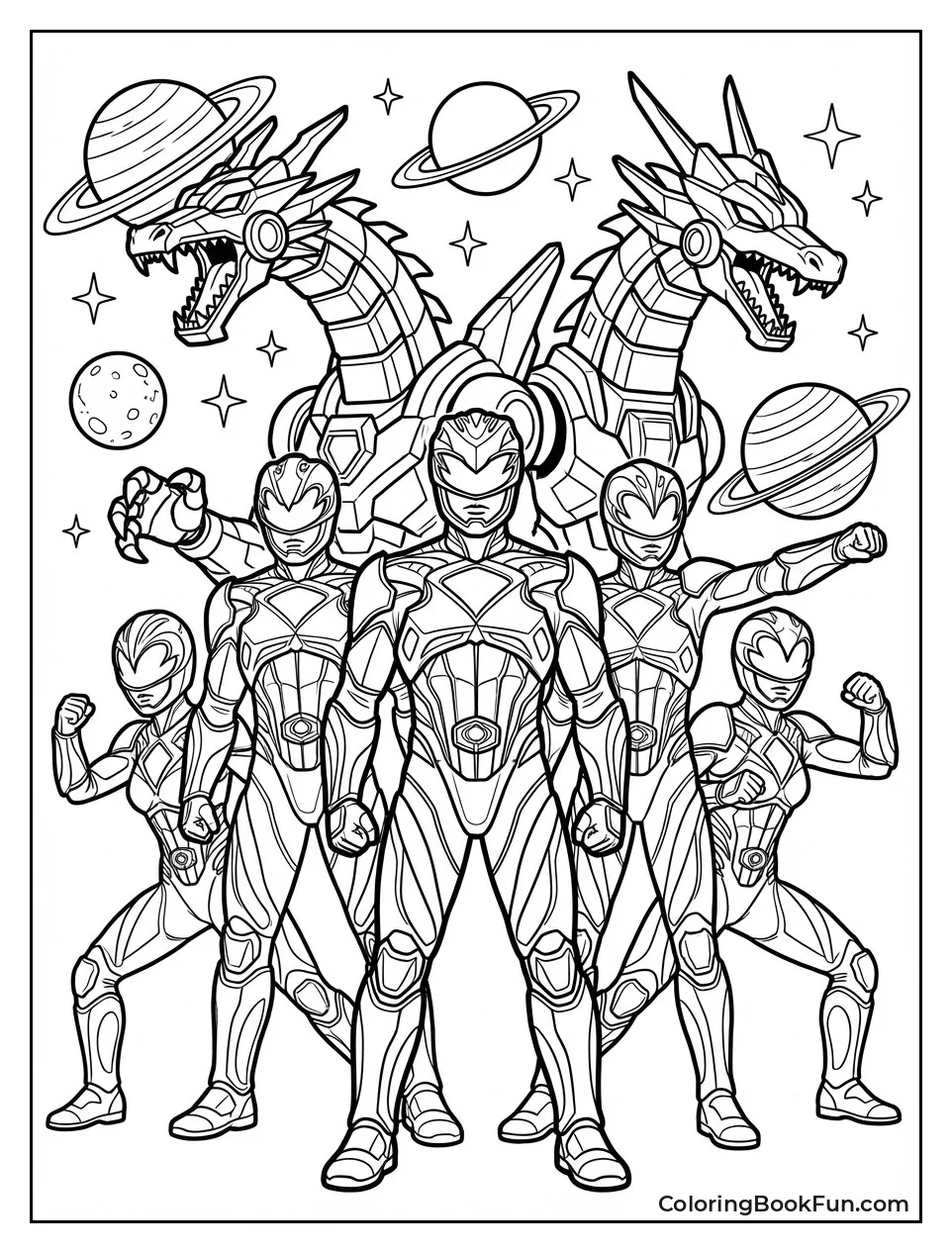 Cosmic Fury Rangers Soar
