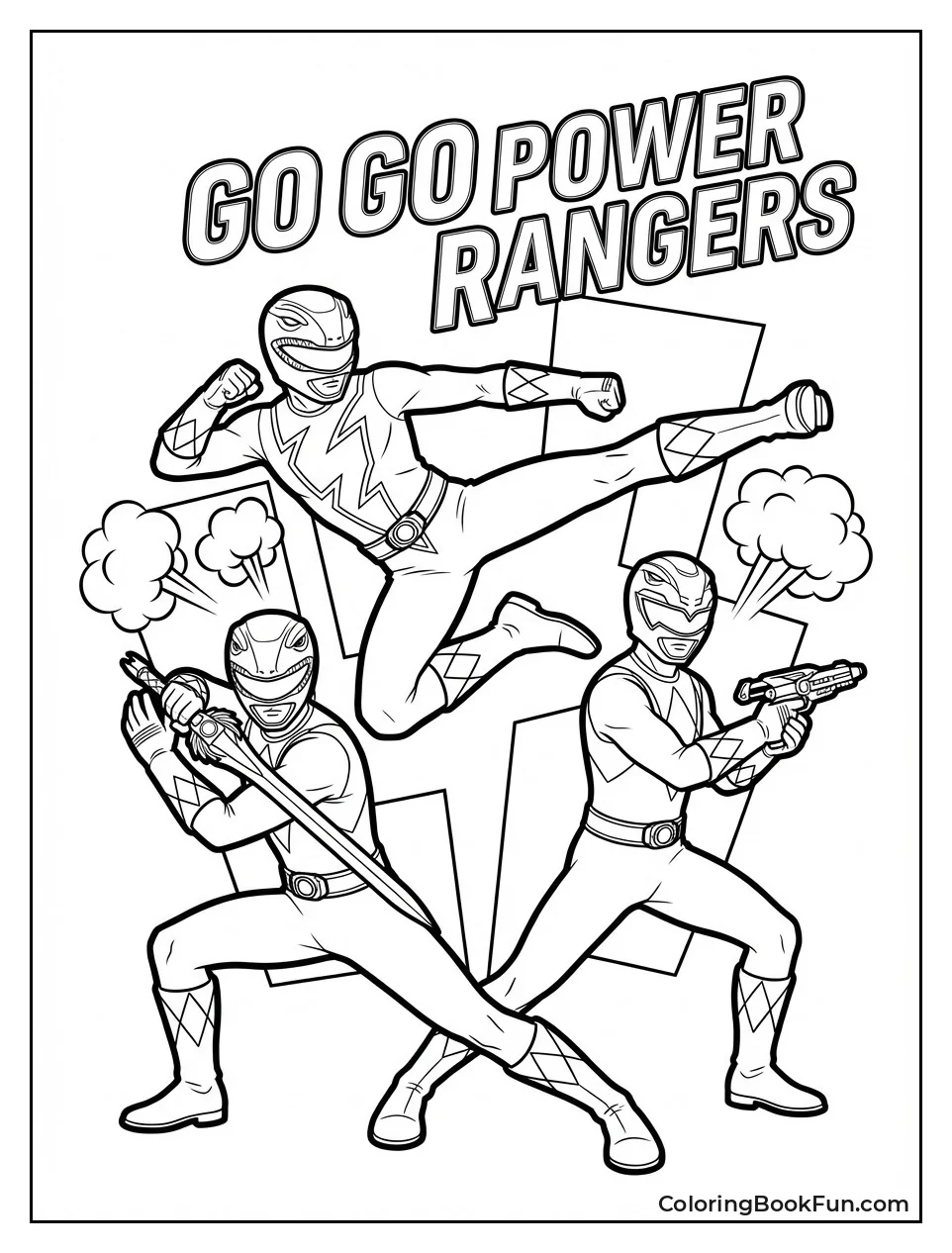 Go Go Rangers Morph