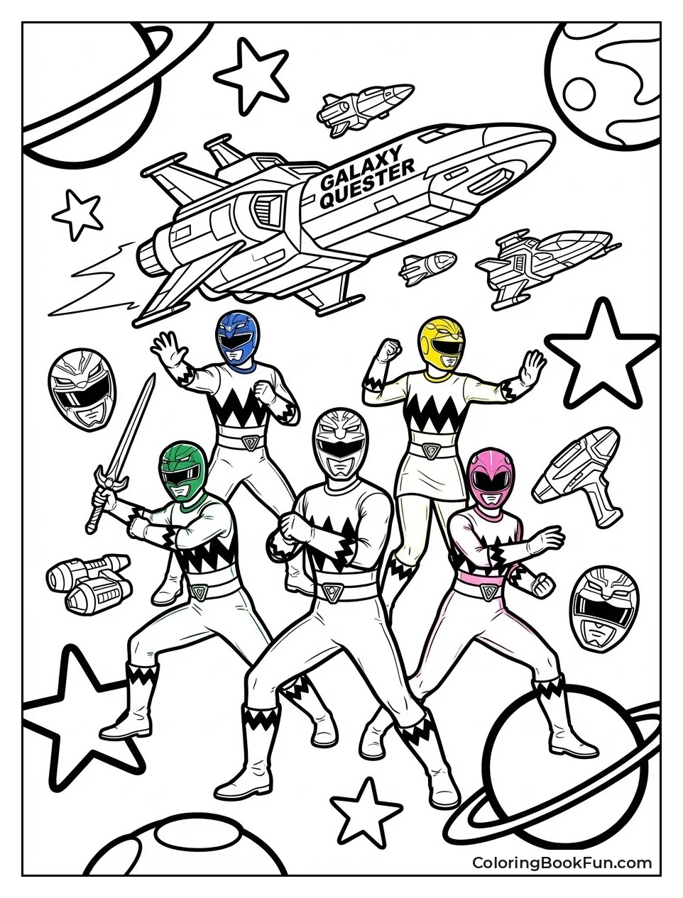 Lost Galaxy Rangers Quest