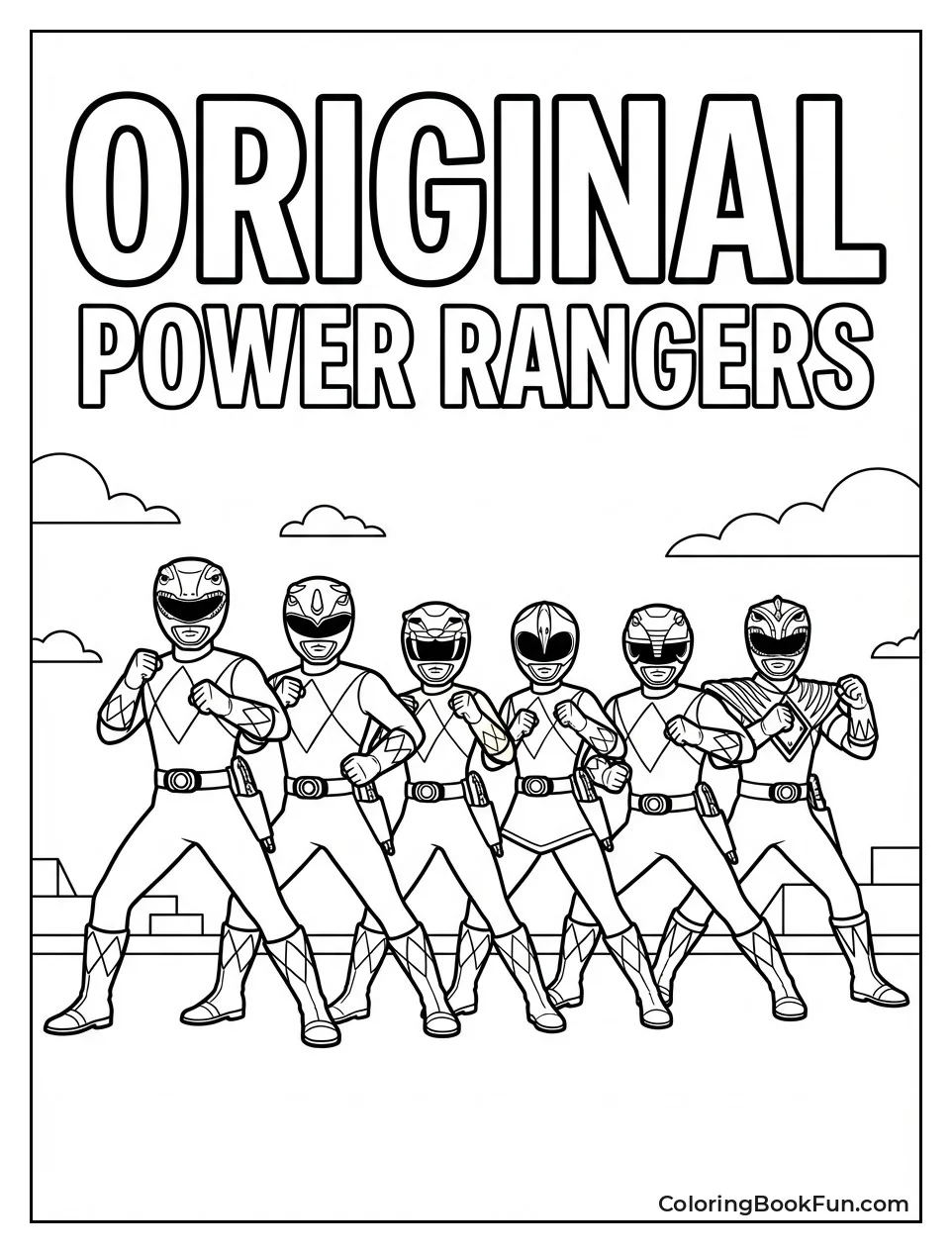 Original Rangers Line Up