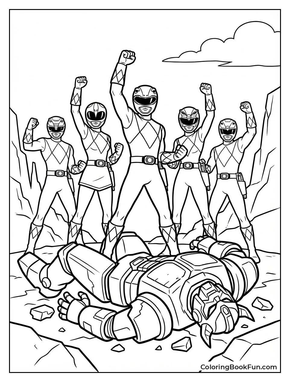 Rangers Pump Fists Victorious