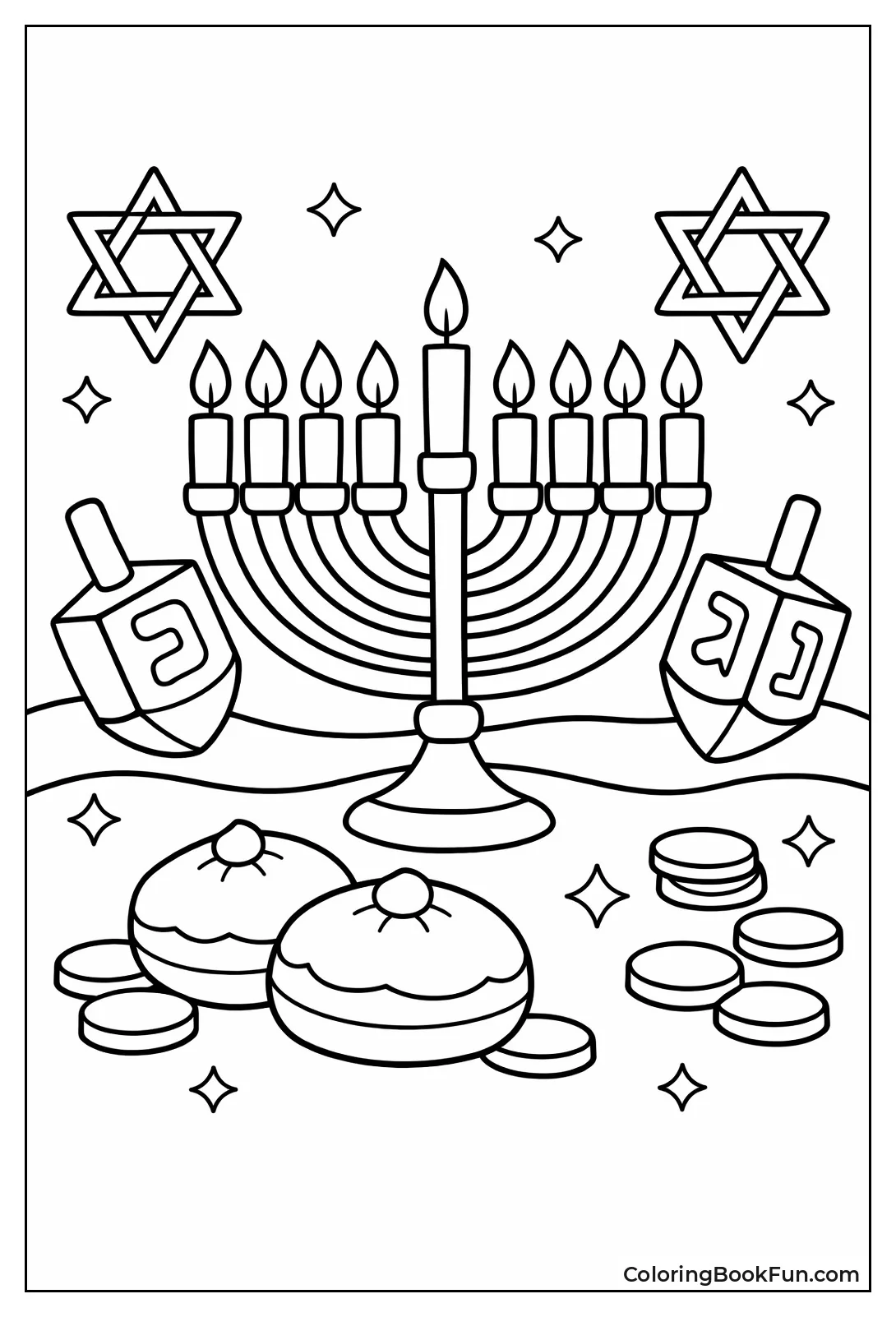 Big Pre-K Hanukkah Icons